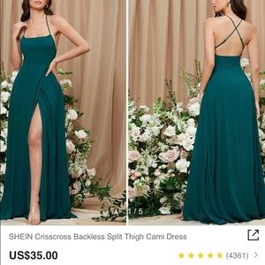 SHEIN Crisscross Dress